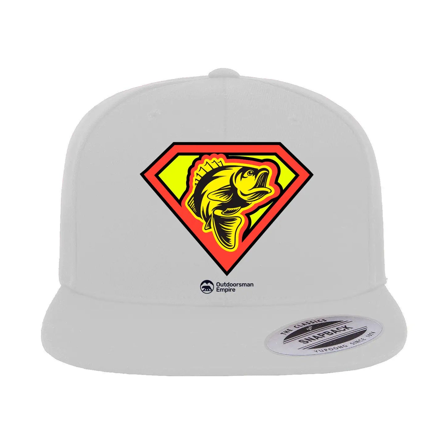 Super Fishing Flat Bill Cap